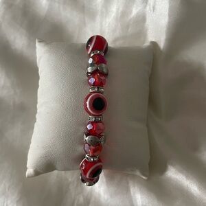 Red evil eye bracelet